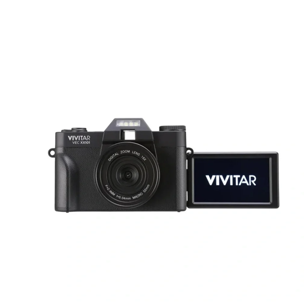 NEW✨ Vivitar 4K WiFi Digital Camera 20MP 8x Digital Zoom LED Display Macro Lens
